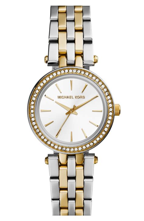 michael kors petite darci watch